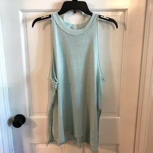 Free People Light Blue Tank